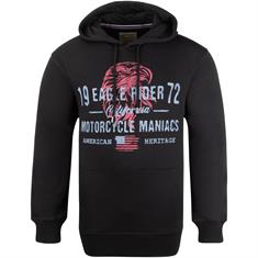 REDFIELD Kapuzen-Sweatshirt schwarz