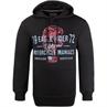REDFIELD Kapuzen-Sweatshirt schwarz