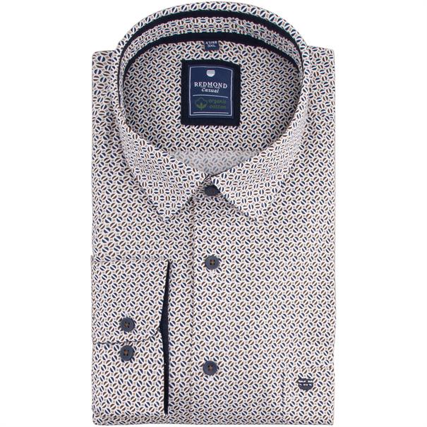 REDMOND Freizeithemd beige