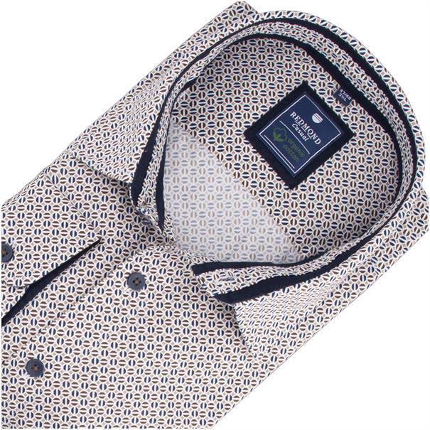 REDMOND Freizeithemd beige