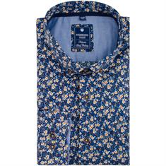 REDMOND Freizeithemd blau