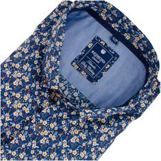 REDMOND Freizeithemd blau