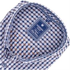 REDMOND Freizeithemd blau