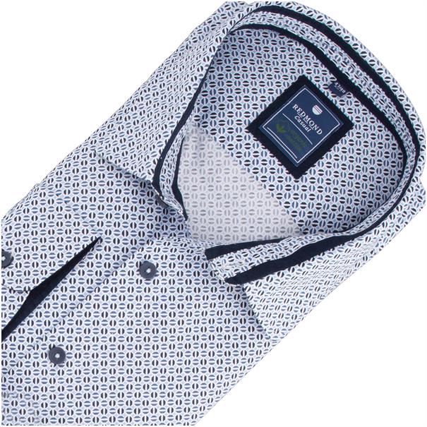REDMOND Freizeithemd blau