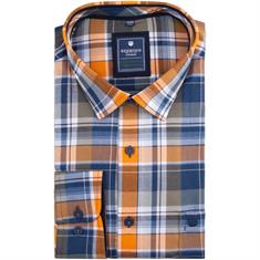 REDMOND Freizeithemd orange