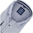 REDMOND kariertes Freizeithemd blau