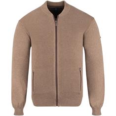 REDMOND Strickjacke hellbraun