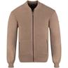 REDMOND Strickjacke hellbraun