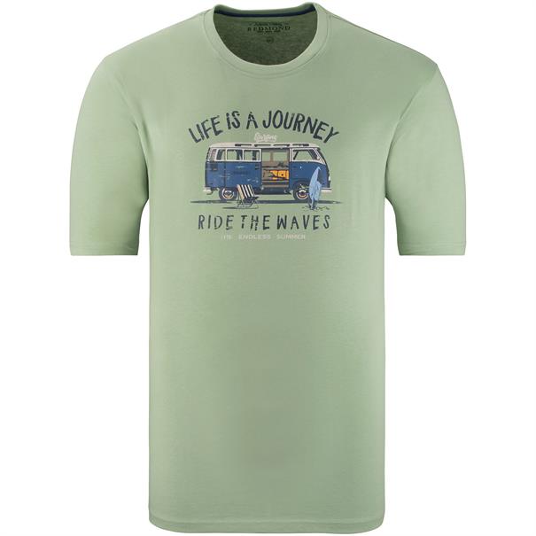 REDMOND T-Shirt hellgrün
