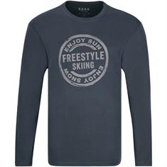 S.O.H.O. Langarmshirt anthrazit