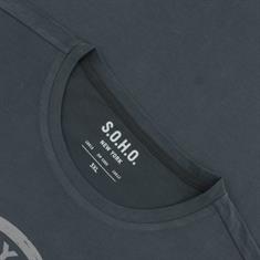 S.O.H.O. Langarmshirt anthrazit