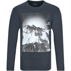 S.O.H.O. Langarmshirt anthrazit