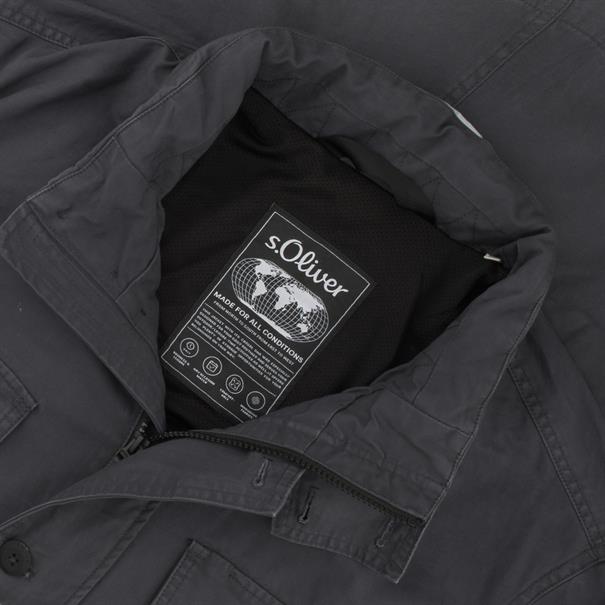 S.OLIVER Freizeitjacke dunkelgrau