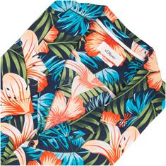 S.OLIVER halbarm Hawaiihemd blau