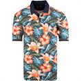 S.OLIVER halbarm Poloshirt blau
