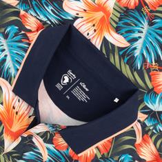 S.OLIVER halbarm Poloshirt blau