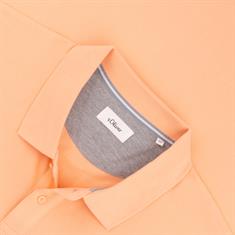 S.OLIVER halbarm Poloshirt lachs