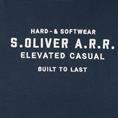 S.OLIVER Hoodie dunkelblau
