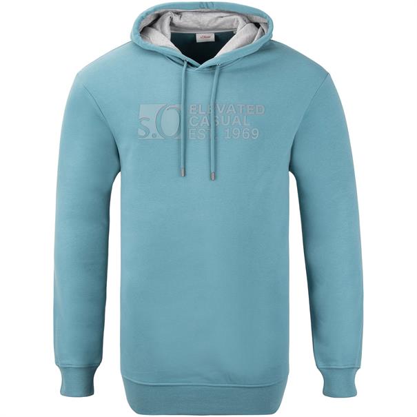 S.OLIVER Hoodie hellblau