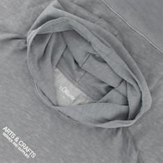 S. OLIVER Hoodie hellgrau