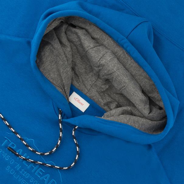 S.OLIVER Hoodie royal-blau