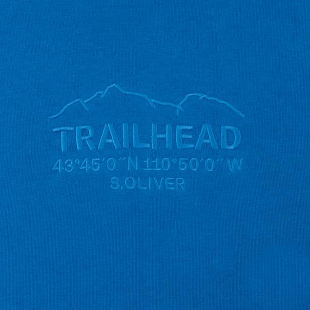S.OLIVER Hoodie royal-blau