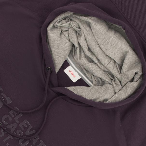 S.OLIVER Hoodie violett