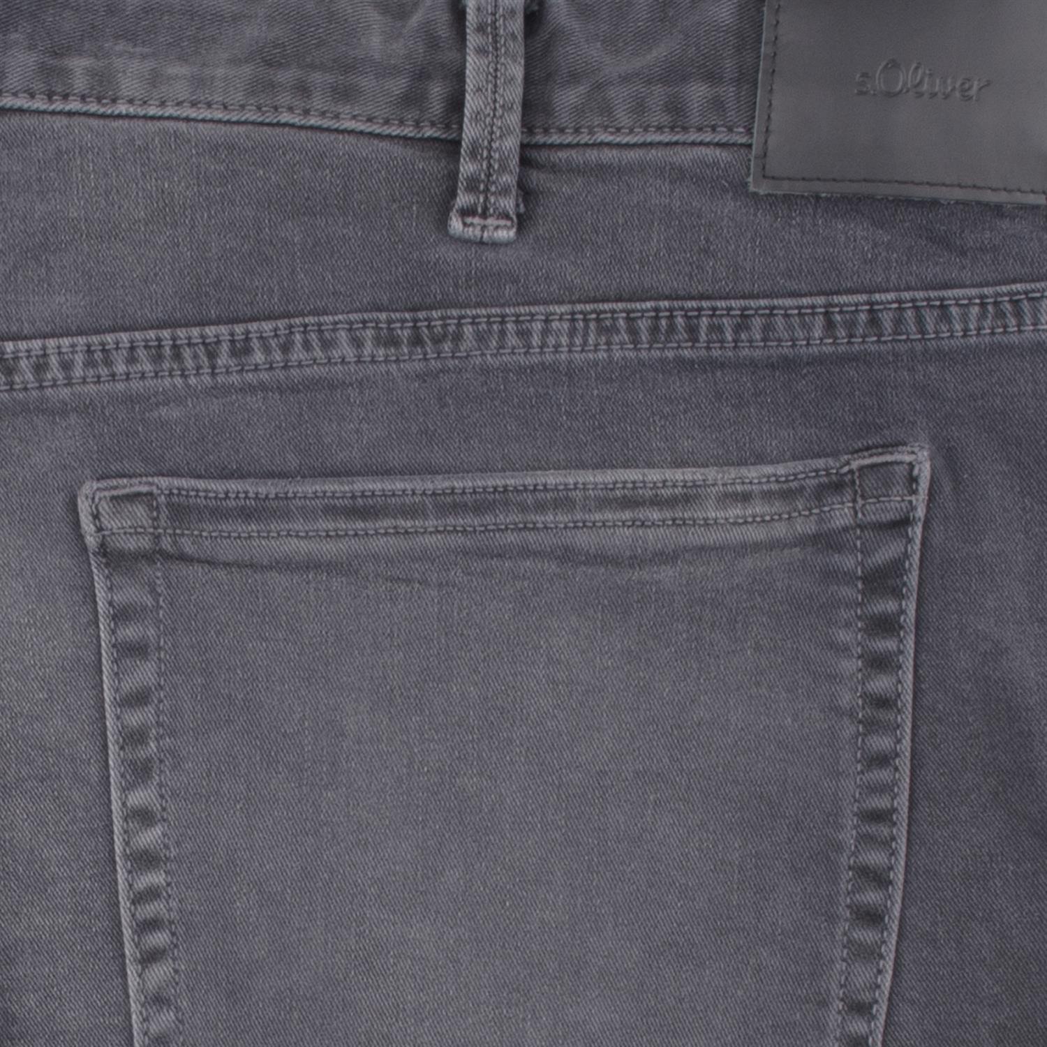 Jeans kaufen Übergrößen in anthrazit Herrenmode S.OLIVER