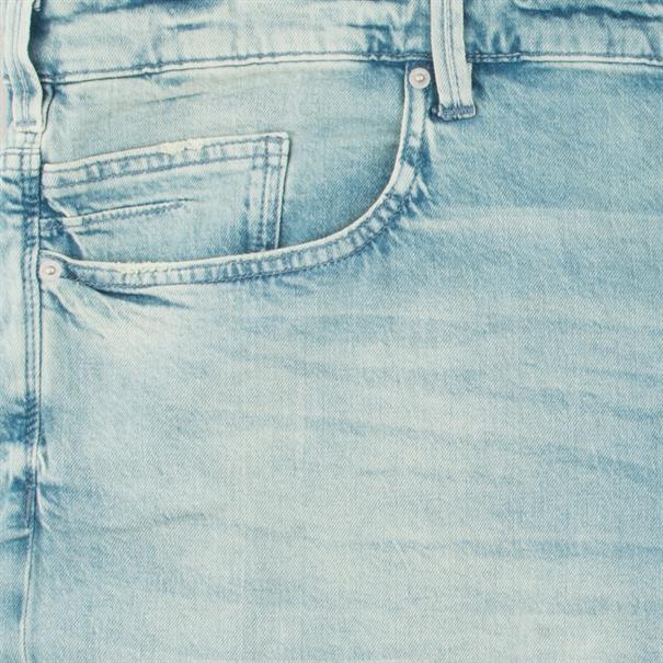S. OLIVER Jeans-Short hellblau