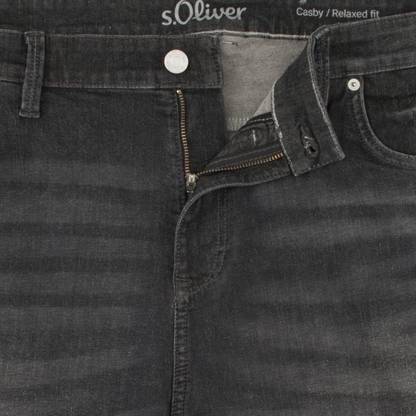 S.OLIVER Jeans-Shorts anthrazit