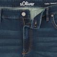 S.OLIVER Jeans-Shorts dunkelblau