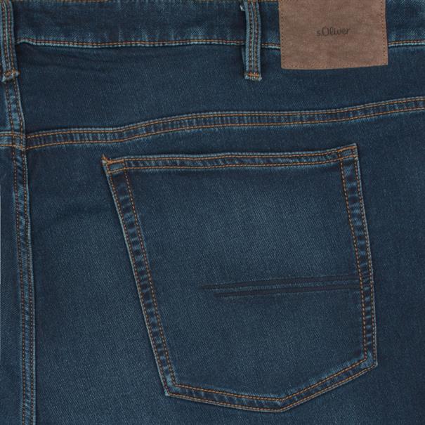 S.OLIVER Jeans-Shorts dunkelblau