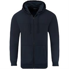 S.OLIVER Kapuzen-Sweatjacke dunkelblau