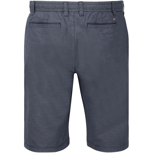 S.OLIVER karierte Shorts dunkelblau