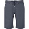 S.OLIVER karierte Shorts dunkelblau
