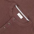 S.OLIVER langarm Henley-T-Shirt bordeaux
