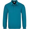 S.OLIVER langarm Polo petrol