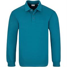 S.OLIVER langarm Polo petrol