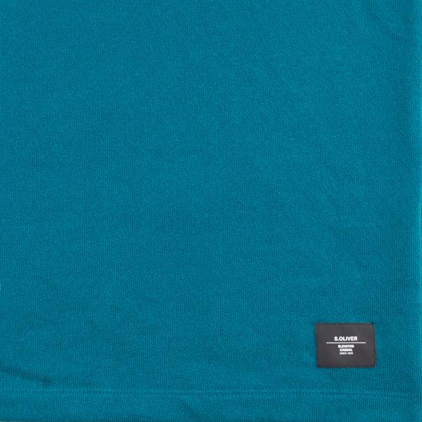 S.OLIVER langarm Polo petrol