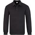 S.OLIVER langarm Polo schwarz