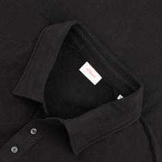 S.OLIVER langarm Polo schwarz