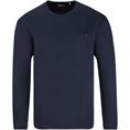 S.OLIVER langarm T-Shirt marine