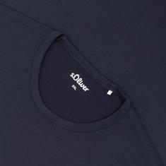 S.OLIVER langarm T-Shirt marine