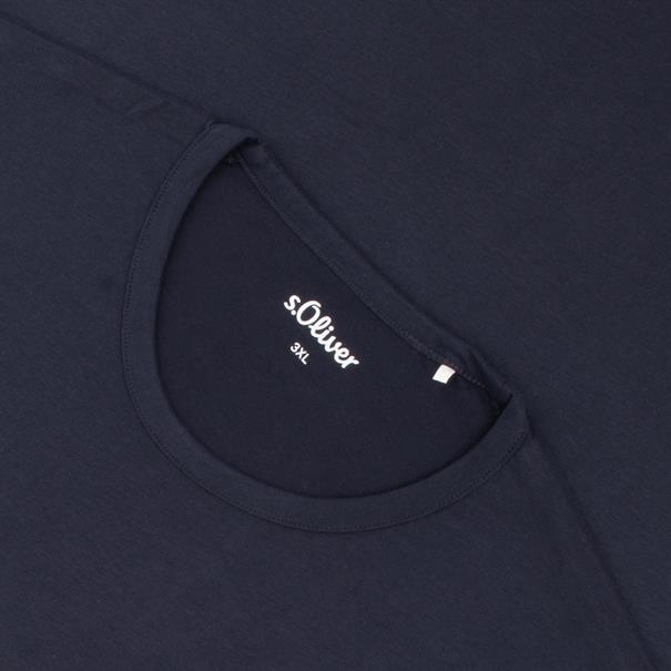 S.OLIVER langarm T-Shirt marine