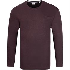 S.OLIVER Langarmshirt bordeaux