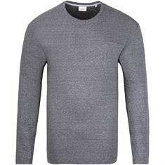 S.OLIVER Langarmshirt grau