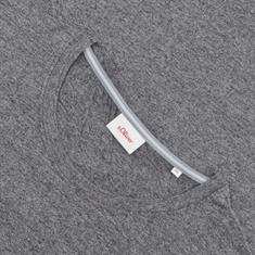 S.OLIVER Langarmshirt grau