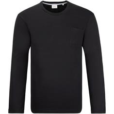 S.OLIVER Langarmshirt schwarz