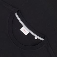 S.OLIVER Langarmshirt schwarz