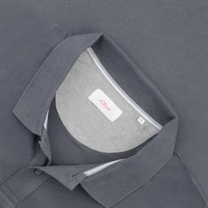 S.OLIVER Poloshirt anthrazit
